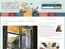 Tablet Screenshot of momstoolbox.com